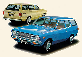 Cliquez sur l'image pour la voir en taille réelle 

Nom : 		nissan_sunny_1973_4dr_van_1.jpg 
Affichages :	389 
Taille :		155,1 Ko 
ID : 			292617